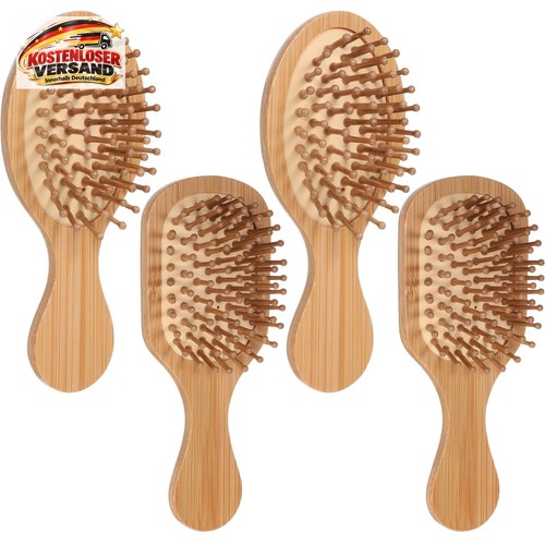 Stück holz haarbürste set - 4,
