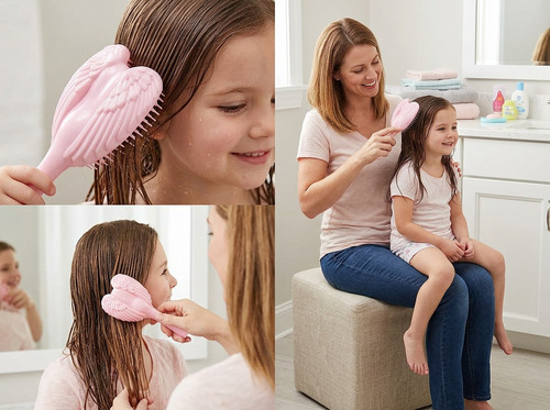 Pinki angel haarbürste - angel,