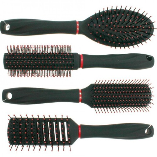 4er set haarbürste - 4er,