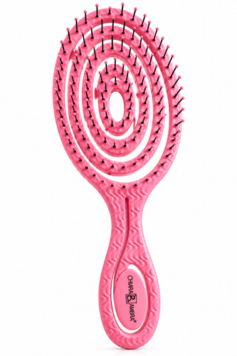 Chiara ambra haarbürste - chiara, rosa